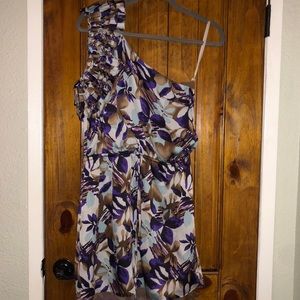 One-Shoulder Ark & Co Floral Dress